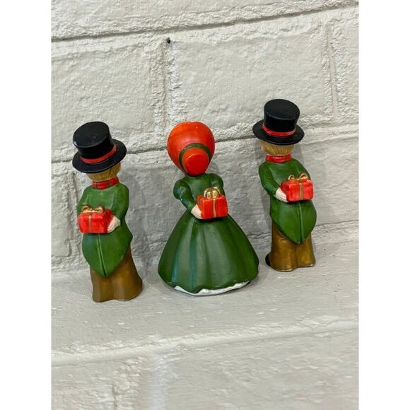 Vintage Enesco Victorian Kissing Figurines Set of 3 1979 - Picture 2 of 5